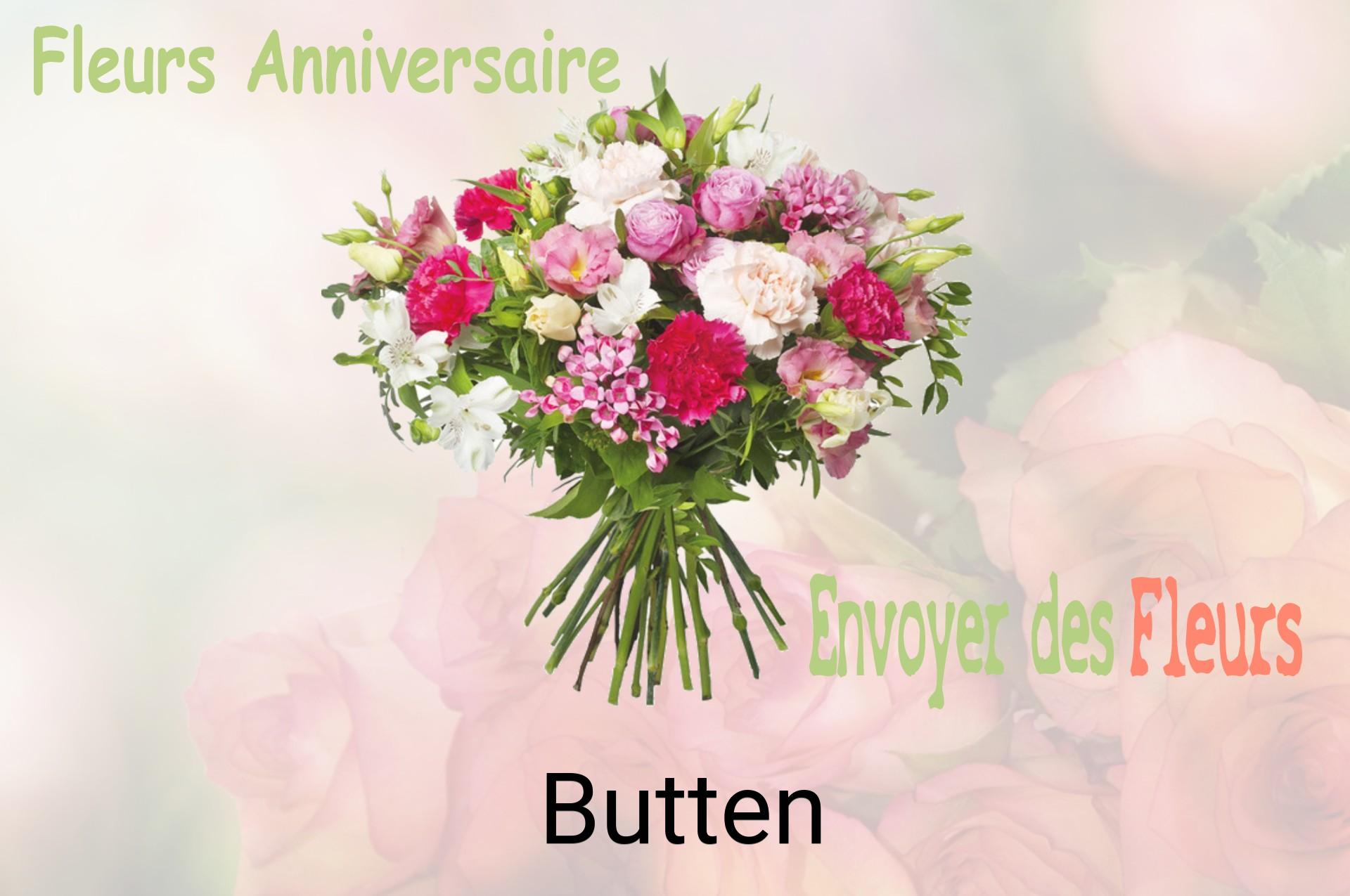 Bouquet de fleurs d’anniversaire livré à Butten